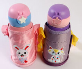 فلاسک دوکاره کیف دار love it