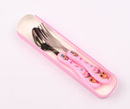 ست قاشق و چنگال(دارای رنگبندی)