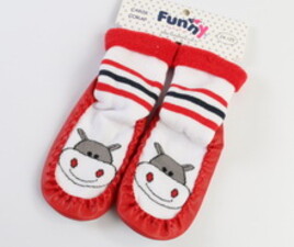 جوراب طرح پاپوش funny baby ترکیه