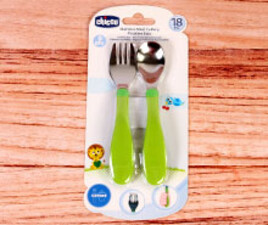 ست قاشق و چنگال فلزی Chicco