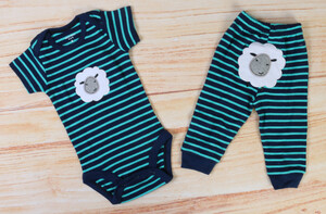 بادی و شلوار (3-6) ماه کارترز carters