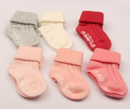 جوراب نوزادی(6-0 ماه)