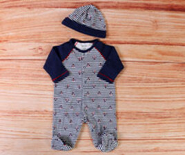 سرهمی جورابدار با کلاه little me