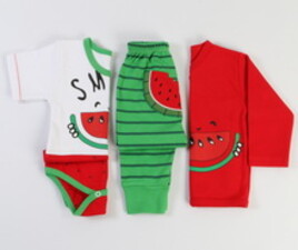 ست 3 تکه طرح هندوانه good mark