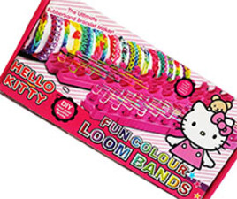 بافت رنگین کمانی  hello kitty