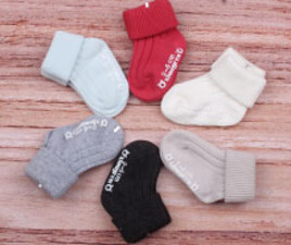 جوراب نوزادی لبه دوبل (6-0 ماه)