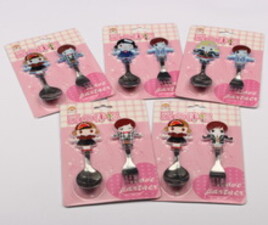 ست قاشق و چنگال عروسکی