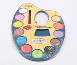 آبرنگ 12 رنگ پالت دار (سایز کوچک)