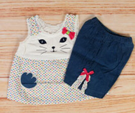 تونیک و شلوارک mian hua xian zi