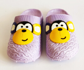 دمپایی جلو بسته بنفش