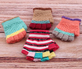 دستکش نوزادی نیم انگشت