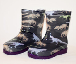 چکمه بچه گانه سورمه ای نقلی