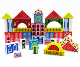 بریکس چوبی 73 تکه