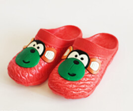 دمپایی جلو بسته قرمز