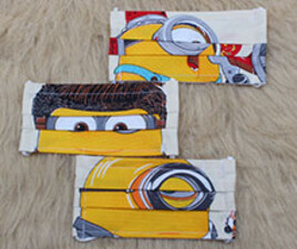 ماسک دو لایه مینیون