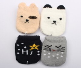 جوراب مچی حوله ای استپ دار (2-1 سال)