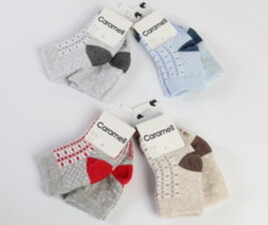 جوراب دوتایی 6-0 ماه caramell ترکیه