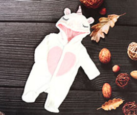 کاپشن سرهمی پولیشی baby club