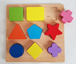 مونته سوری اشکال هندسی یک تکه