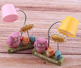 مجسمه تزئینی چراغ دار