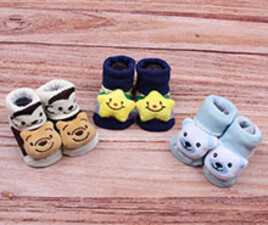 جوراب نوزادی لبه دوبل