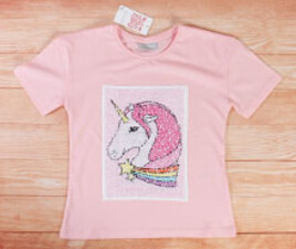 بلوز طرح اسب شاخدار (یونیکورن) girls wear