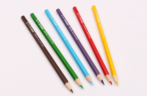 مداد رنگی آریا (6 رنگ)