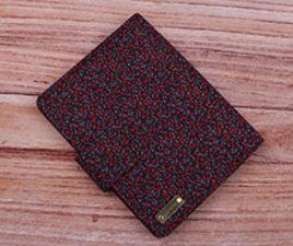 دفتر کلاسوری پارچه ای (دارای رنگبندی)