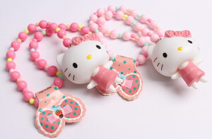 گردنبند چراغدار hello kitty