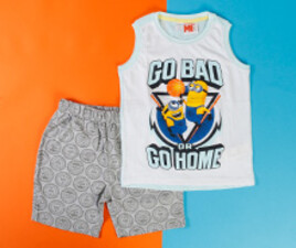 تاپ و شلوارک مینیون lc waikiki ترکیه