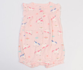 رامپر طرح اسب شاخدار (یونیکورن) نوزادی