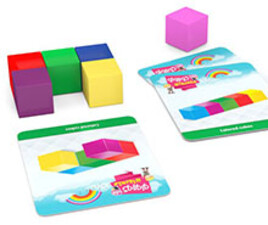 بازی فکری با کارت و مکعب