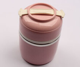 ظرف غذا دو طبقه استیل