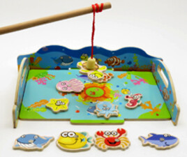 استخر ماهیگیری چوبی