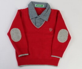 بلوز بافت blue fox