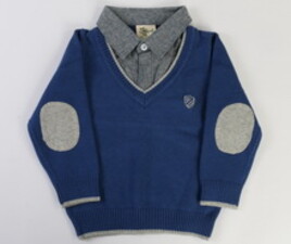 بلوز بافت blue fox