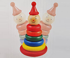 حلقه هوش آدمک لرزان چوبی