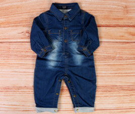 سرهمی جین لاینردار kiabi