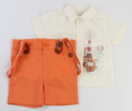 شومیز و شلوارک monna rosa ترکیه