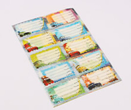 برچسب اسم(دو برگ)