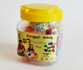 شن جادویی نیم کیلویی با سفره ی بازی