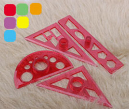 ست خط کش، گونیا و نقاله