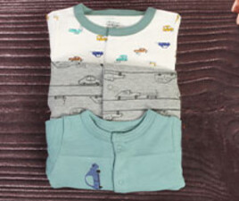 پک سه عددی سرهمی mamas papas