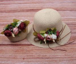 ست کیف و کلاه حصیری (3 سال به بالا)