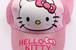 کلاه لبه دار کیتی Hello kitty (5 سال به بالا)