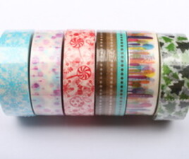 چسب نواری طرح دار