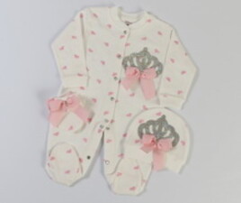 سرهمی، کلاه و دستکش eda baby ترکیه