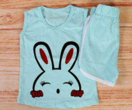 تاپ و شلوارک blue star