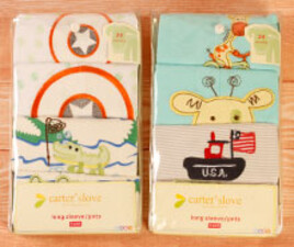 ست چهار تایی بادی و شلوار(24 ماه) کارترز carter's