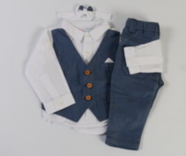 شومیز بادی، شلوار و پاپیون candy world